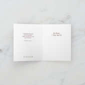 St. Rose Lima beten für uns Karte (Innenseite)