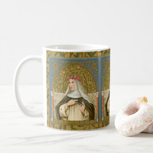St. Rose Lima (BK 020) Kaffee Tasse 2.3 (Mit Donut)