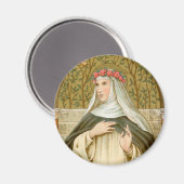 St. Rose Lima (BK 020) Magnet (Vorderseite/Rückseite)