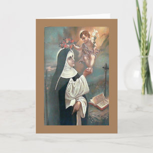 St. Rose Lima Card Karte