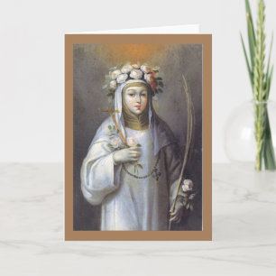 St. Rose Lima Card Karte