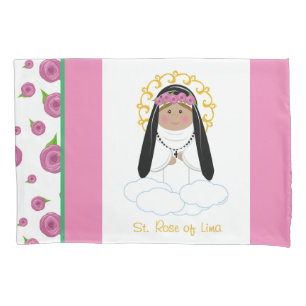 St. Rose Lima Kissenbezug
