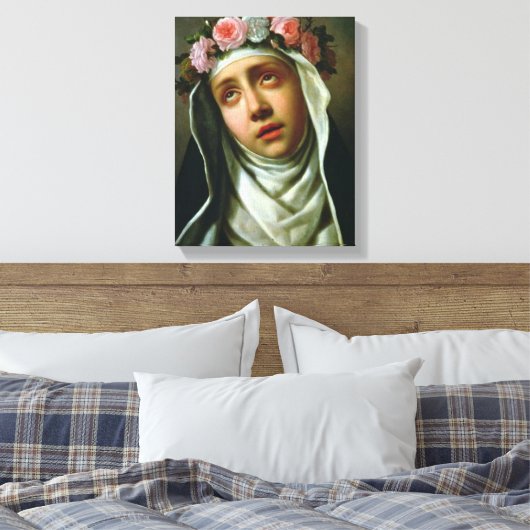 St. Rose LIma Leinwanddruck (Insitu (Schlafzimmer))