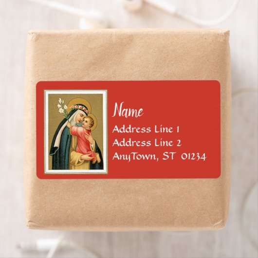 St. Rose Lima und das Christkind (M 023) (Insitu)