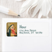 St. Rose Lima und das Christkind (M 023) (Insitu)