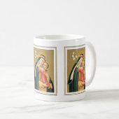 St. Rose Lima und das Christkind (M 023) Kaffeetasse (VorderseiteRechts)