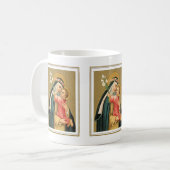 St. Rose Lima und das Christkind (M 023) Kaffeetasse (Vorderseite Links)
