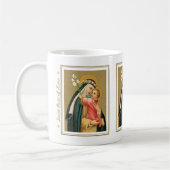 St. Rose Lima und das Christkind (M 023) Kaffeetasse (Links)