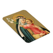 St. Rose Lima und das Christkind (M 023) Magnet (Rechte Seite)