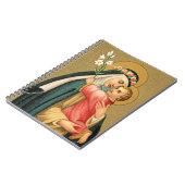 St. Rose Lima und das Christkind (M 023) Notizblock (Linke Seite)