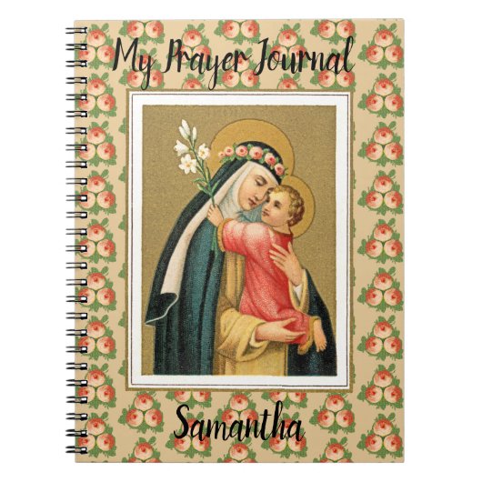 St. Rose Lima und das Christkind (M 023) Notizblock (Vorderseite)