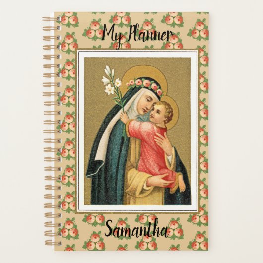 St. Rose Lima und das Christkind (M 023) Planer (Vorderseite)