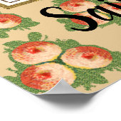 St. Rose Lima und das Christkind (M 023) Poster (Ecke)