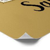 St. Rose Lima und das Christkind (M 023) Poster (Ecke)