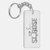 St. Rose Schlüsselanhänger (Vorderseite links)