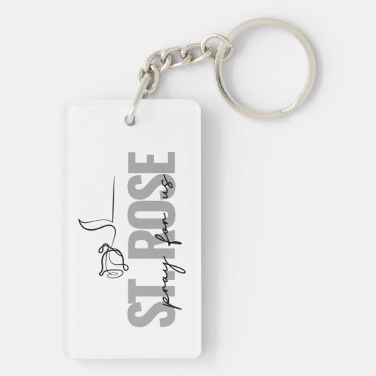 St. Rose Schlüsselanhänger (Rückseite)