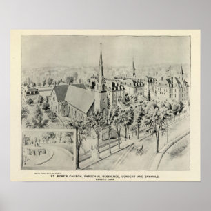 St Rose's Church, Meriden Poster