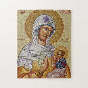 St. Salome die Myrrhenträgerin Orthodoxe Ikone Puzzle