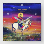 St. Sarkis-Acrylmauer-Uhr Quadratische Wanduhr (Vorderseite)