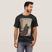 St. Scholastica Gönnerin der Schule T-Shirt (Vorne ganz)