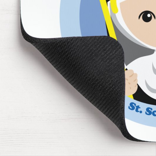 St. Scholastica Mousepad (Ecke)