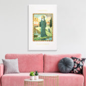 St. Scholastica & St. Benedict Leinwanddruck (Insitu (Wohnzimmer))