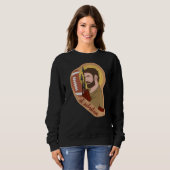 St Sebastian Archery Archer Katholische Kirche St. Sweatshirt (Vorne ganz)