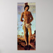 St. Sebastian by Sandro Botticelli Poster (Vorne)