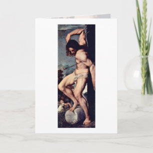 St. Sebastian By Titian Karte