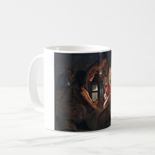 St. Sebastian Embraced by Irene, La Tour Kaffeetasse (Vorderseite Links)