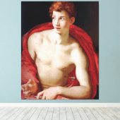 St. Sebastian Fine Art Canvas Print Leinwanddruck (Insitu (Holzboden))