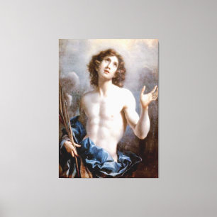 St. Sebastian Fine Art Canvas Print Leinwanddruck