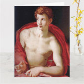 St Sebastian Fine Art Grußkarte Karte (Gelbe Blume)