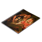 St. Sebastian geneigt von der heiligen Frau (Öl Notizblock (Linke Seite)