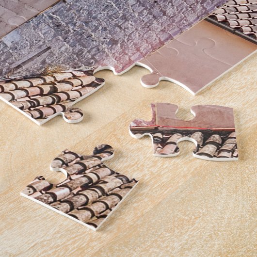 St Sebastian Kirche in Trogir - Kroatien Puzzle (Seite)