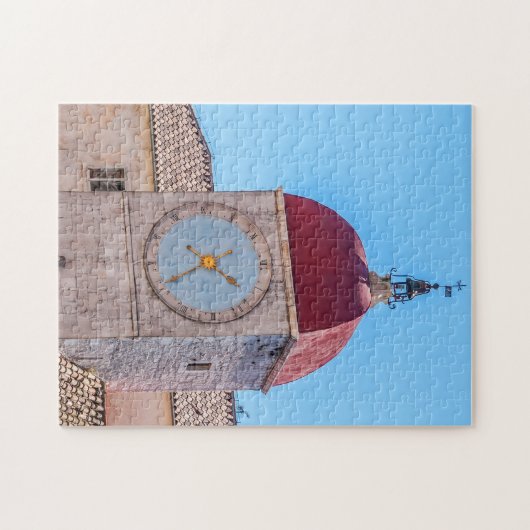 St Sebastian Kirche in Trogir - Kroatien Puzzle (Horizontal)