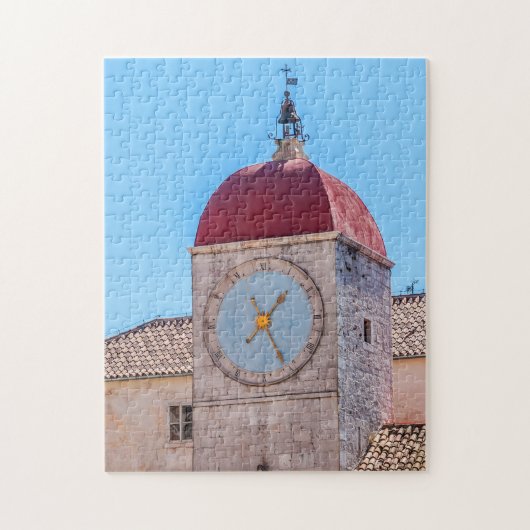 St Sebastian Kirche in Trogir - Kroatien Puzzle (Vertikal)