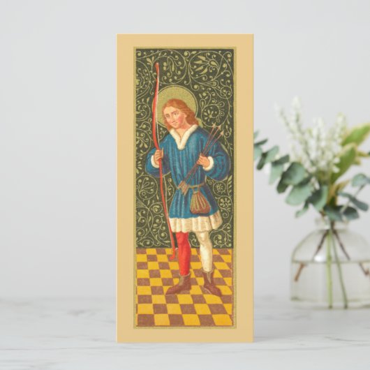 St. Sebastian (PA 01b) Karte (Stehend Vorderseite)