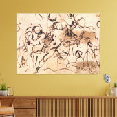 St. Sebastian plejes af kvinderne oder Der Tod des Leinwanddruck (Insitu (Wohnzimmer))