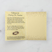 St. Sebastian Schutzheilige der Athleten Karte (Innenseite)