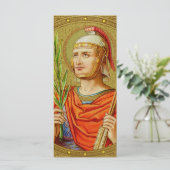 St. Sebastian (SNV 24) Blank Grußkarte (Stehend Vorderseite)