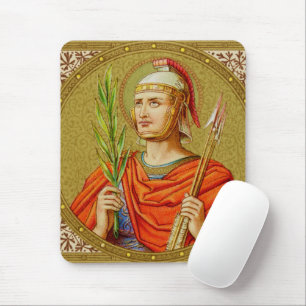 St. Sebastian (SNV 24) (Quadratisches Bild) Hochfo Mousepad