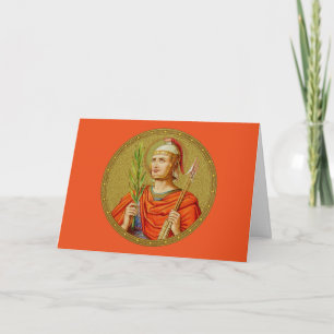 St. Sebastian (SNV 24) (RndIm) Leere Grußkarte Karte