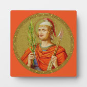 St. Sebastian (SNV 24) (Rundbild) 5,25"x5,25" Fotoplatte (Vorderseite)