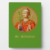 St. Sebastian (SNV 24) (Rundbild) 5"x7" Fotoplatte (Vorderseite)