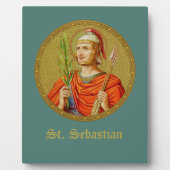 St. Sebastian (SNV 24) (Rundbild) 8"x10" Fotoplatte (Vorderseite)