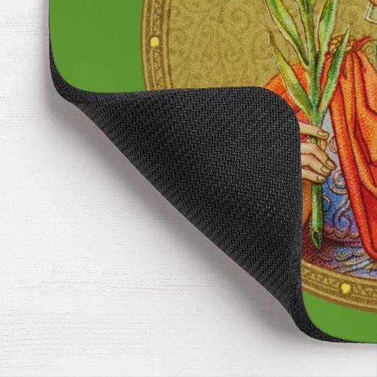 St. Sebastian (SNV 24) (Rundbild) Horizontal Mousepad (Ecke)