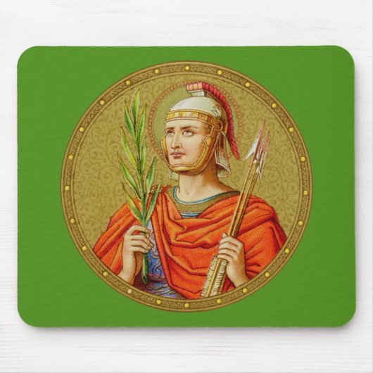 St. Sebastian (SNV 24) (Rundbild) Horizontal Mousepad (Vorne)
