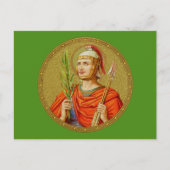 St. Sebastian (SNV 24) (Rundbild) Horizontal Postkarte (Vorderseite)