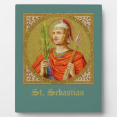 St. Sebastian (SNV 24) (Square Image) 8"x10" Fotoplatte (Vorderseite)